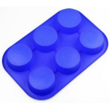 Proveedor de Amazon 6 Round Silicone Cake Pan de hornear Cake Pan